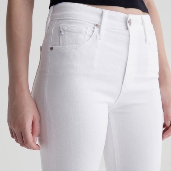 AG Adriano Goldschmied Farrah Boot Crop High Rise Jeans Size 26 - Picture 12 of 13